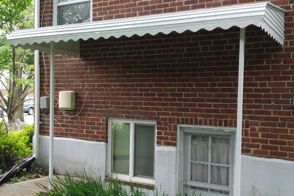 Flat Panel Aluminum Awning