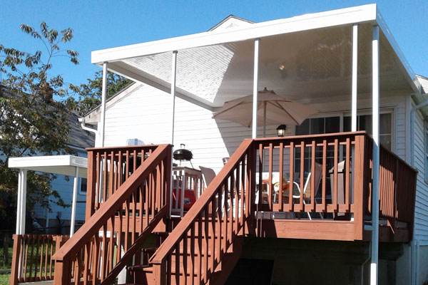 Flat Panel Aluminum Awning